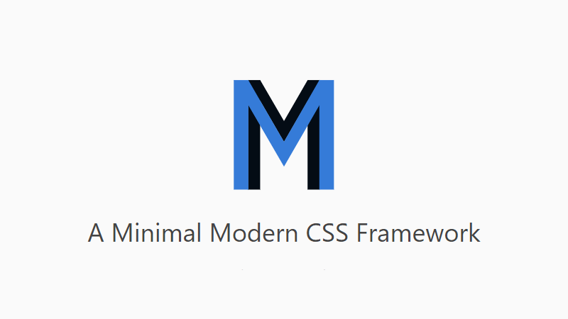 alt MMCSS - Minimal Modern CSS Framework